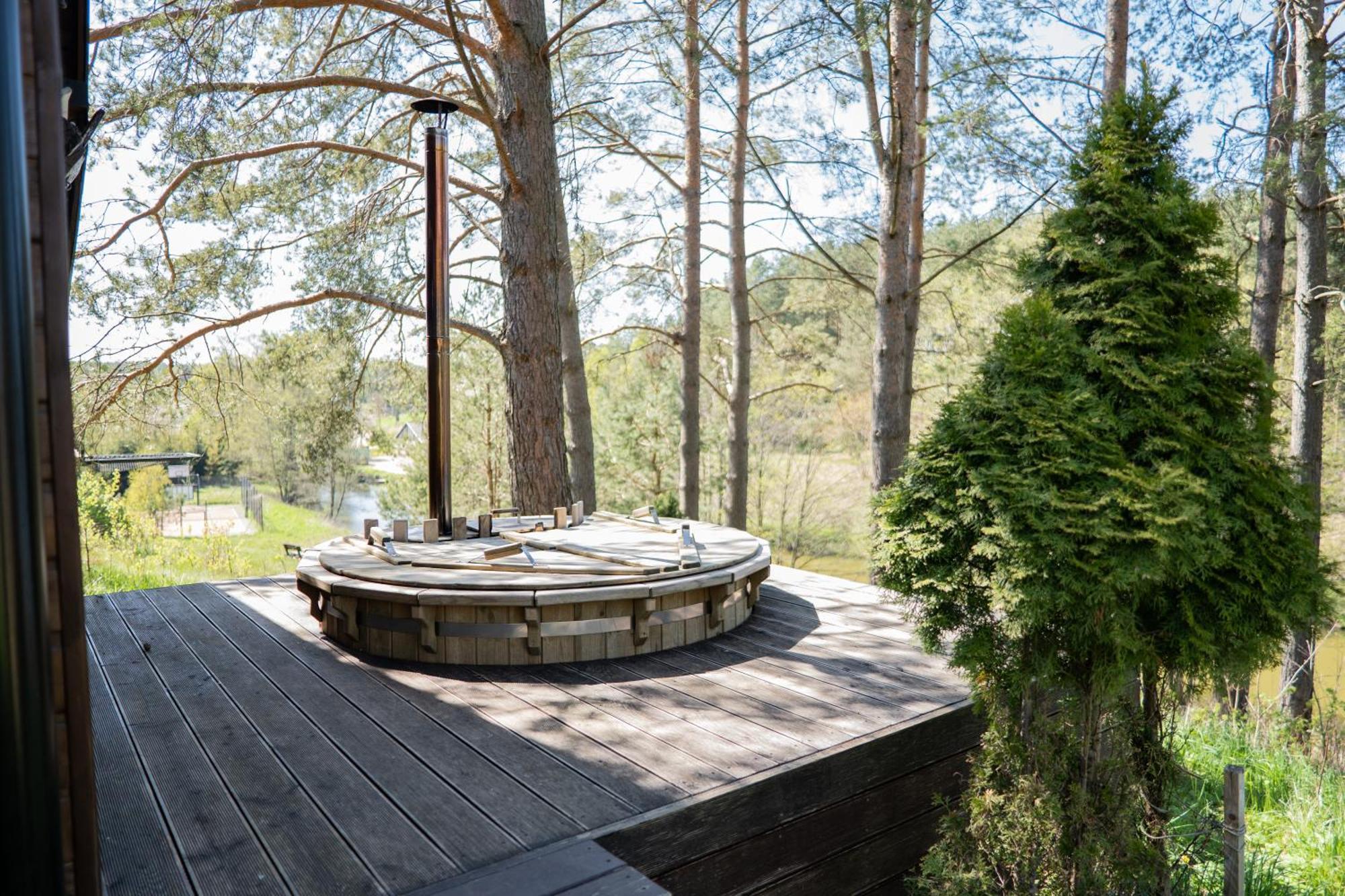 Dom Pod Klonem Na Kaszubach Villa Koscierzyna Bagian luar foto