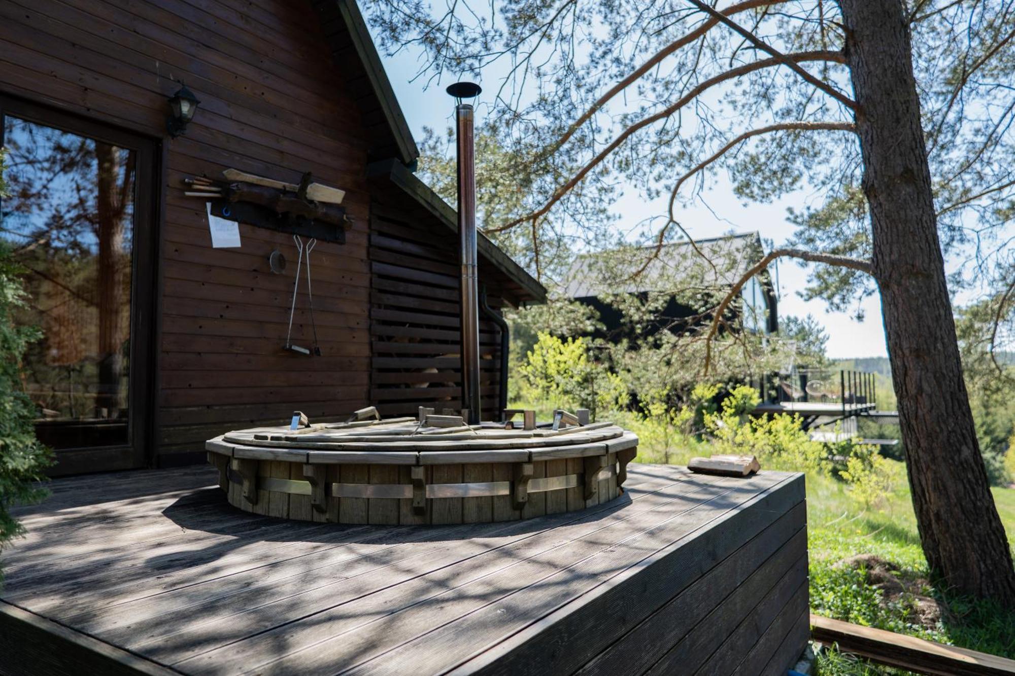 Dom Pod Klonem Na Kaszubach Villa Koscierzyna Bagian luar foto